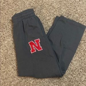 Husker grey sweatpants
